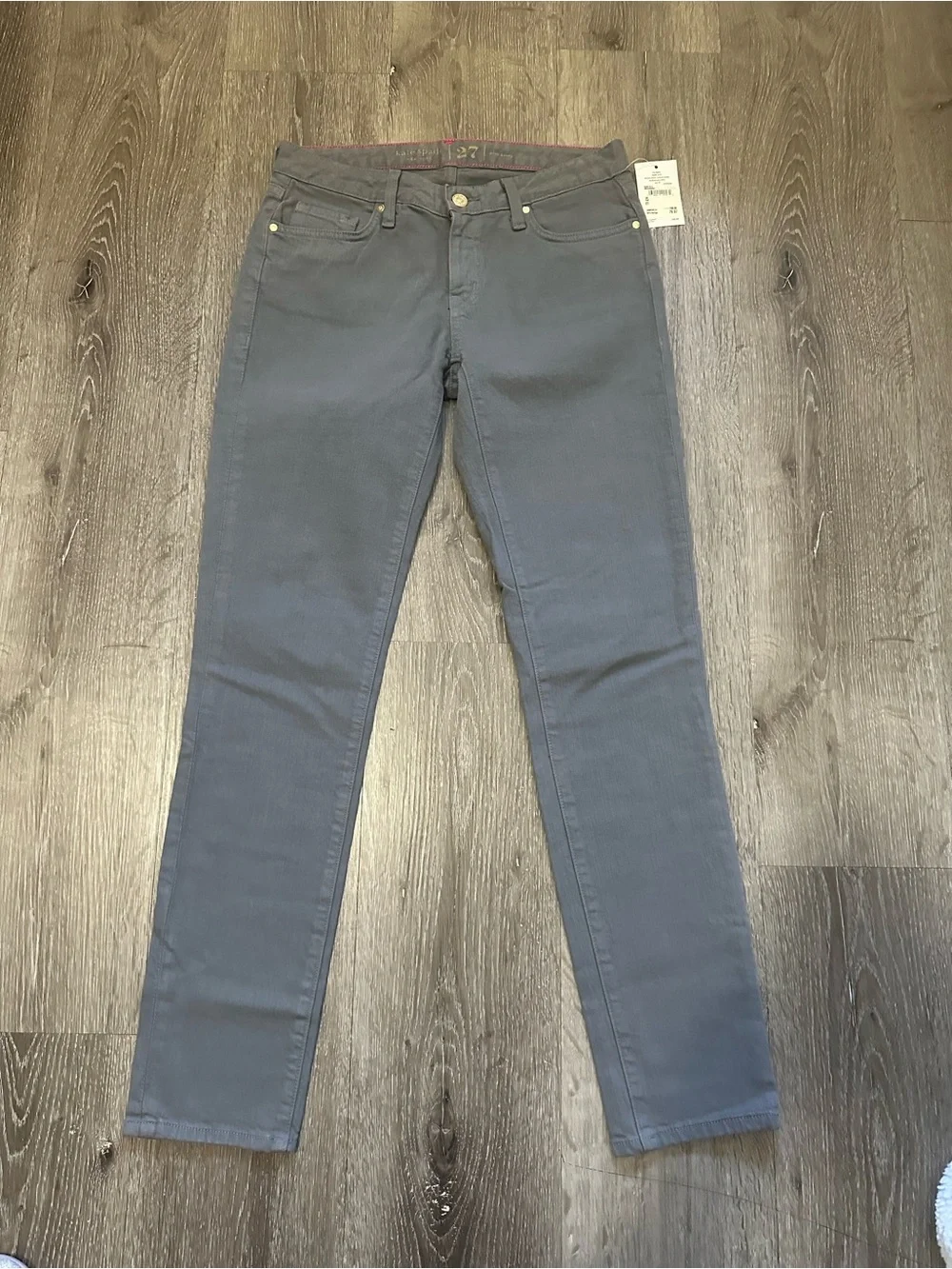 kate spade Slim Gray Skinny Jeans